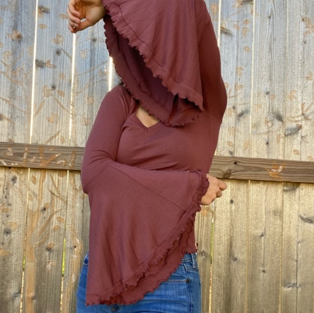 Altar'd State bell sleeve top